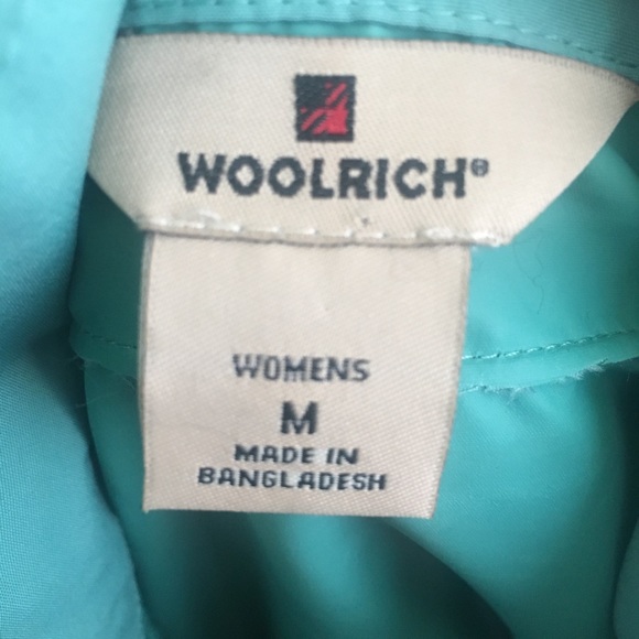 Woolrich Raincoat Hooded Jacket Medium - Picture 2 of 8